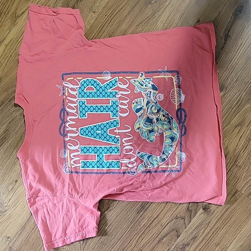 Girls mermaid tee